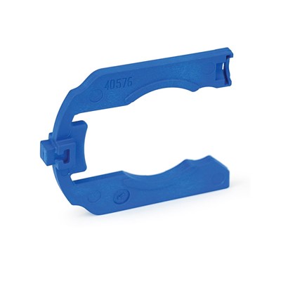 Fleck Plastic H-Clip, Blue