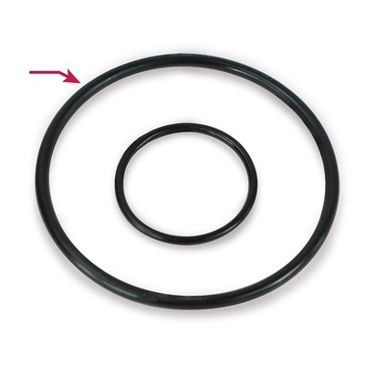Noryl In/Out Head, 4 Tank O-Ring Only