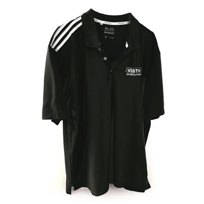 Vesta Golf Shirt Black, L