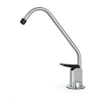 Faucet, 1/4" Long Reach  Brushed Chrome