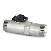 Fleck 3" Stainless Meter Assembly